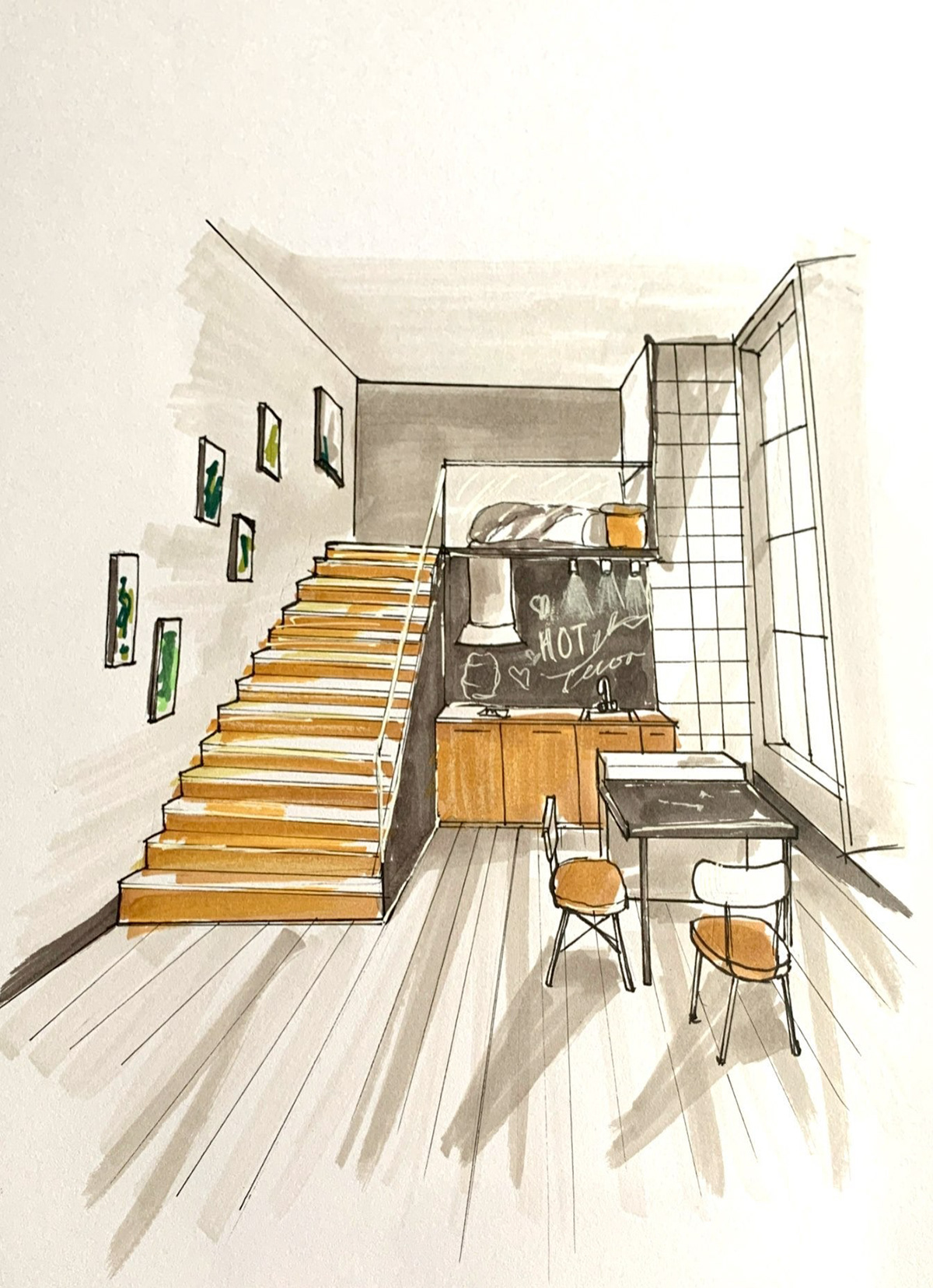 Anastasiya Gushchina 的时尚公寓设计-8