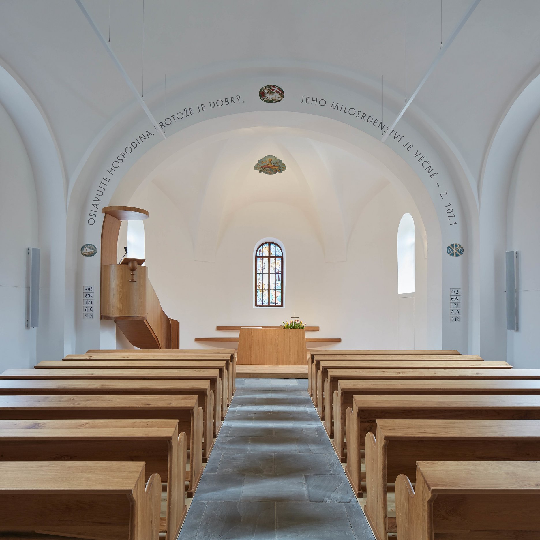 Hodslavice福音派教堂室内重建丨捷克-28