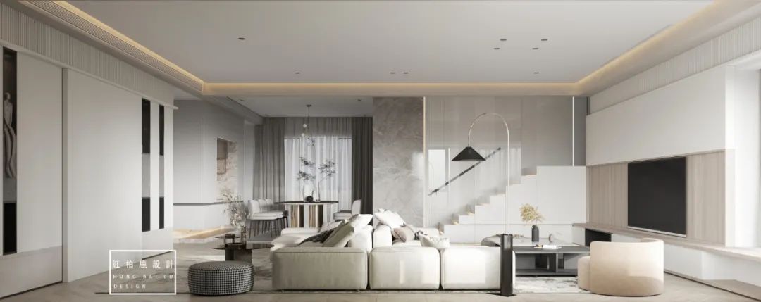 澳门海明湾畔简约美学私宅设计-18