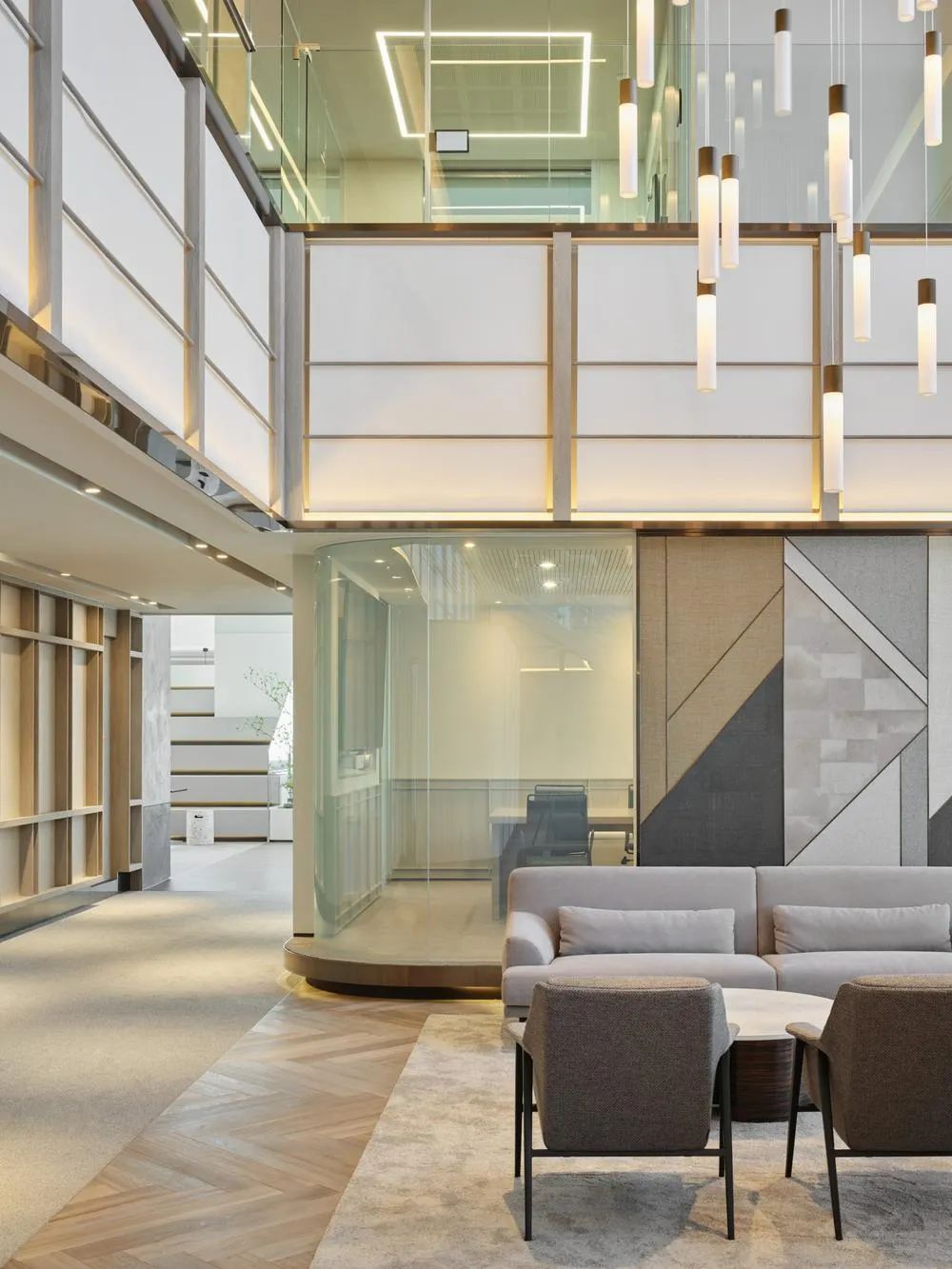 国外科技公司办公室|灵动流转的简约格调-12