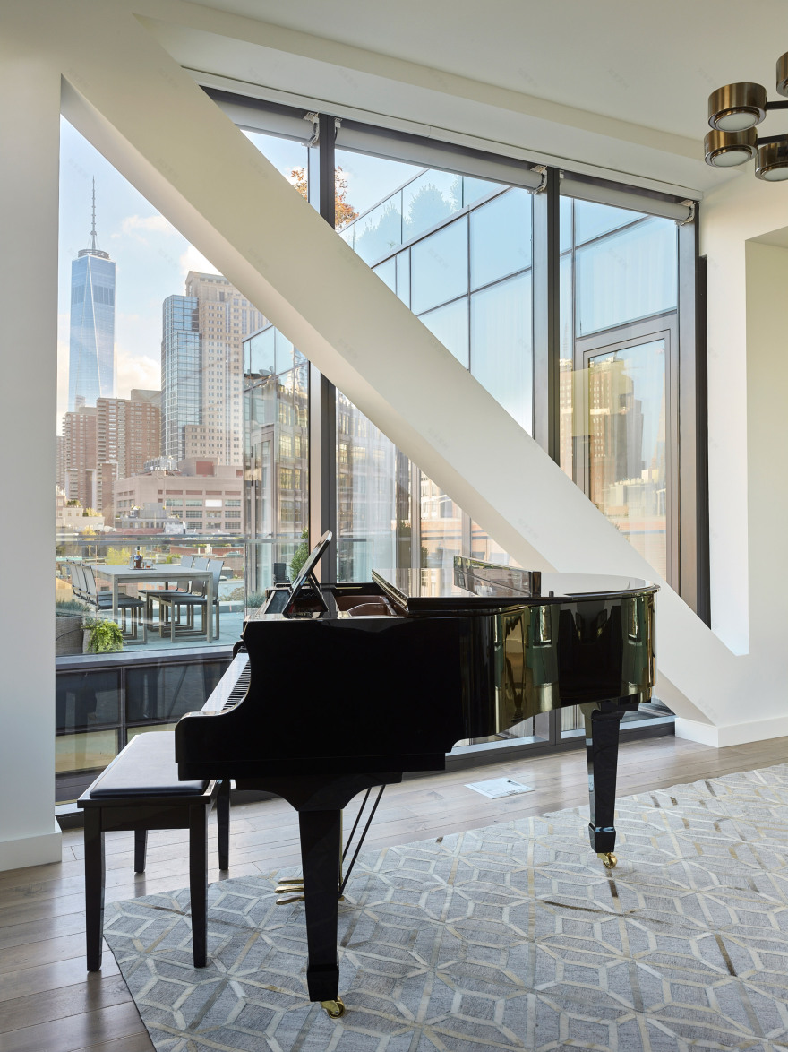 ODA creates thick gridded facade for Manhattan condo building-18