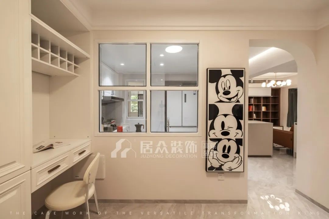 全案案例 | 入住阳光棕榈园，享受法式风的罗曼蒂克-30