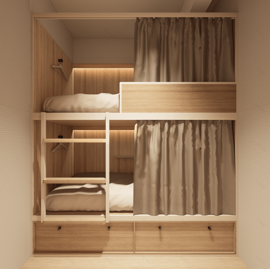 The Ostel Hostel Bangkok室内设计丨泰国曼谷-30