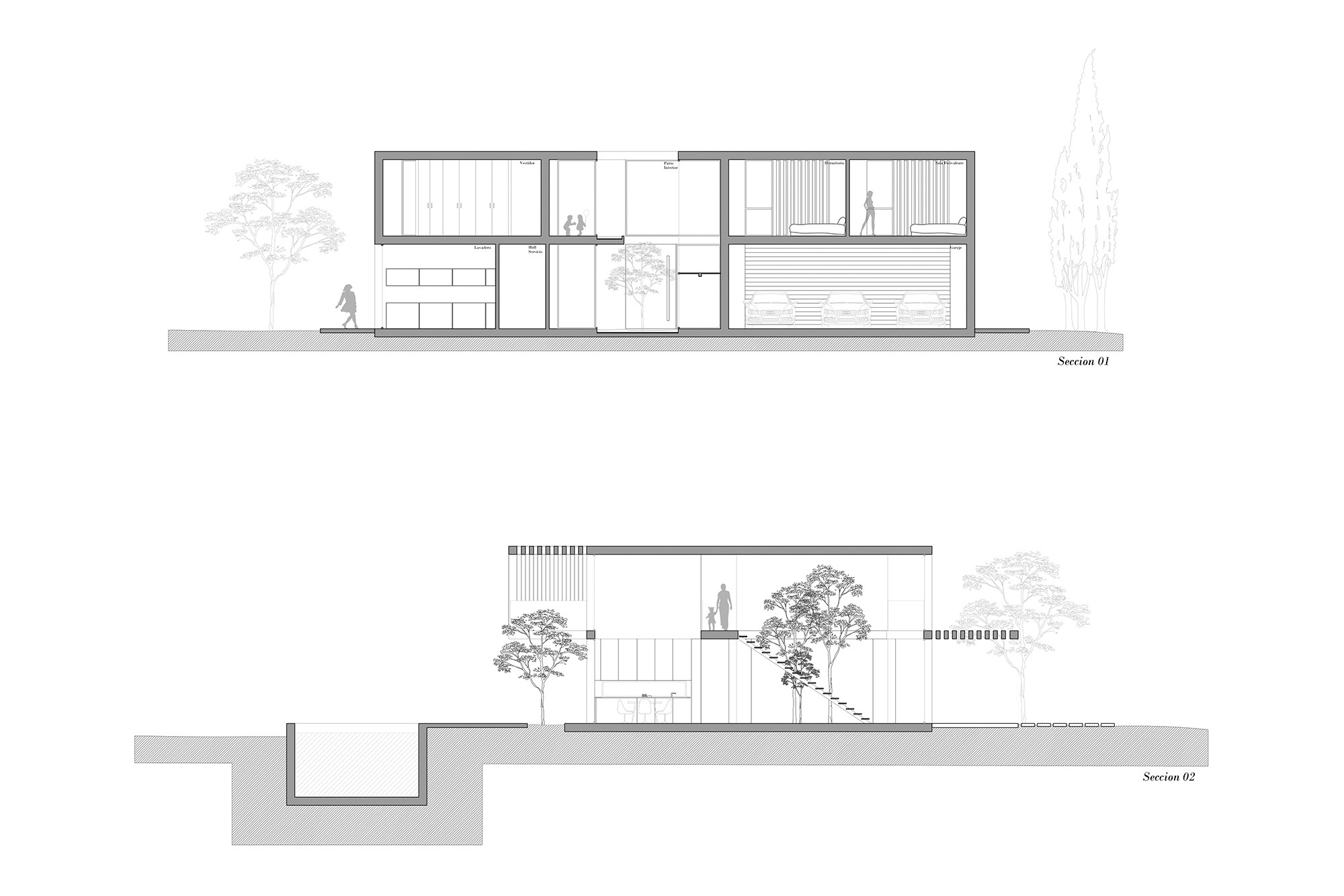 索佩拉纳住宅（注：Casa常见义为住宅房子等，Sopelana是地名，音译为索佩拉纳 ，这里结合语境推测是名为索佩拉纳的住宅类场所，若有更具体背景信息可进一步精准翻译） 丨西班牙马德里丨EXarchitects-20