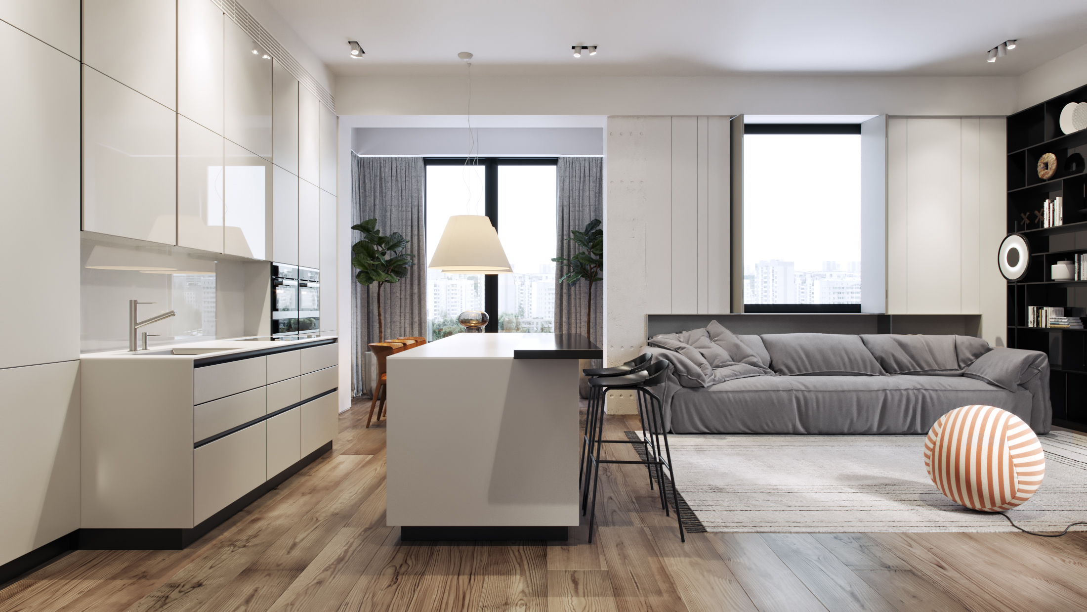 乌克兰 RC 阁楼 2 号现代时尚设计-7