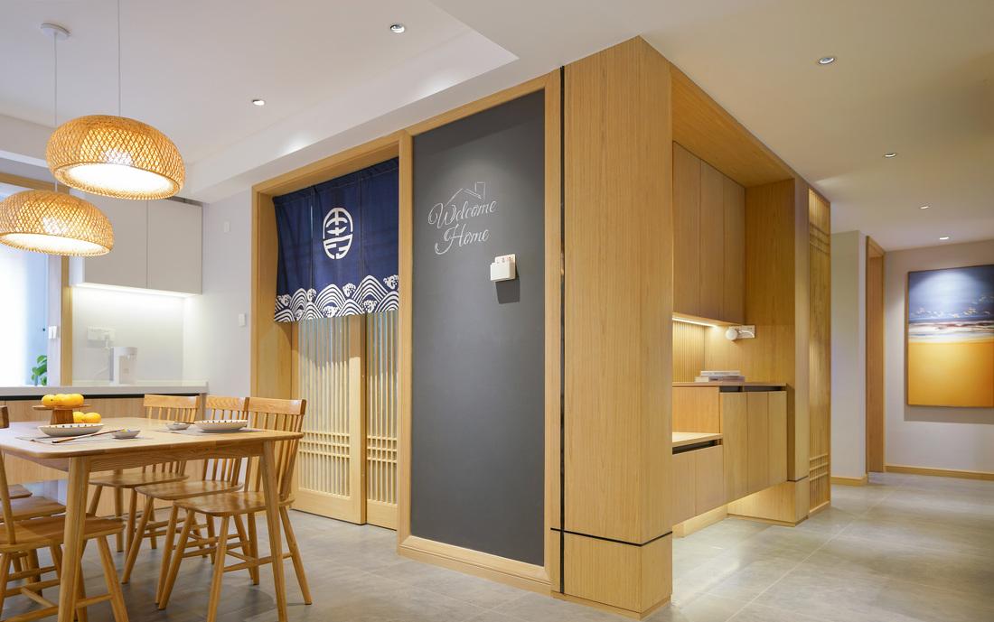 米度设计丨暖暖日式风，打造全面屏的家-27