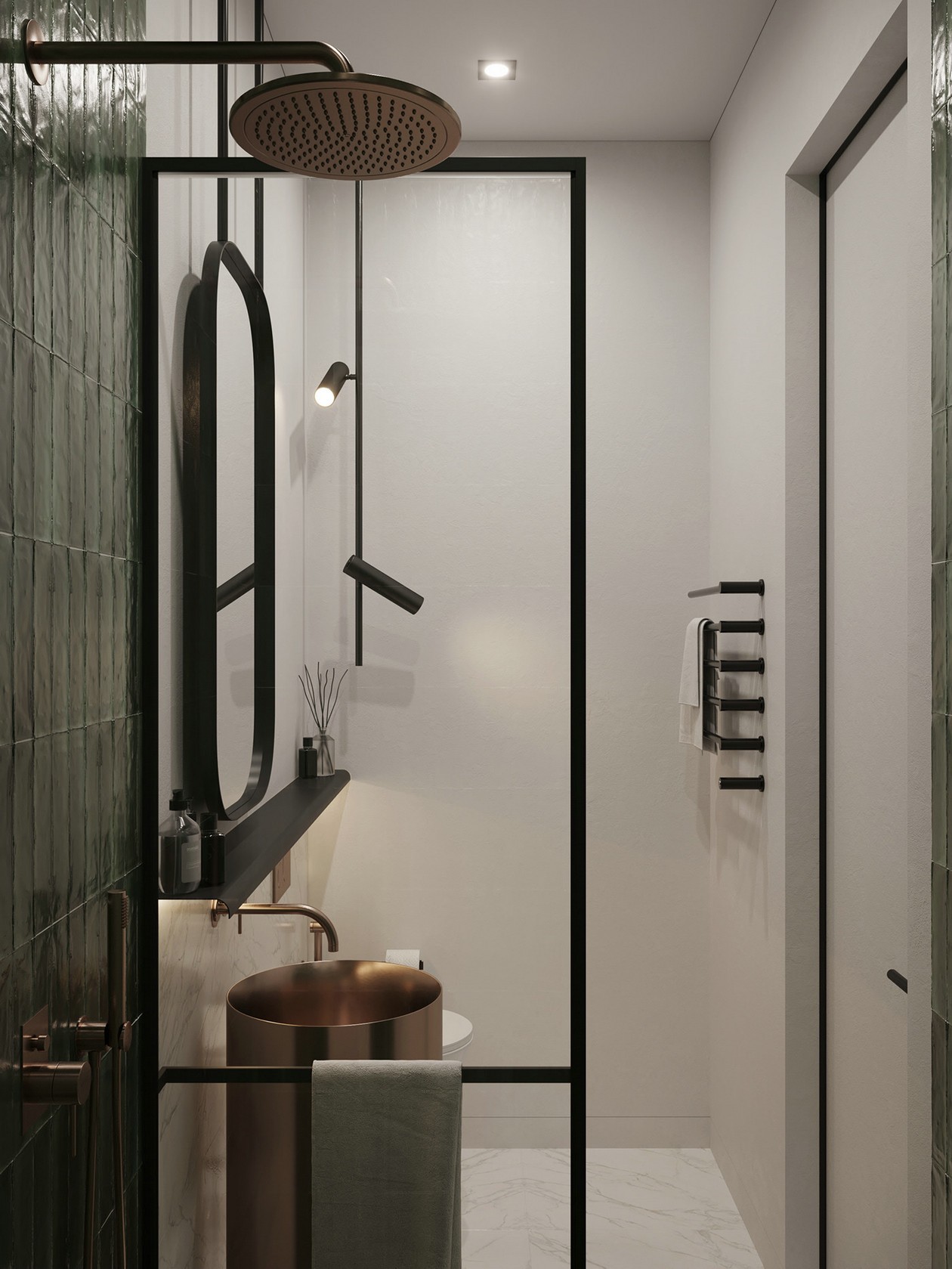 160㎡大平米住宅设计-21