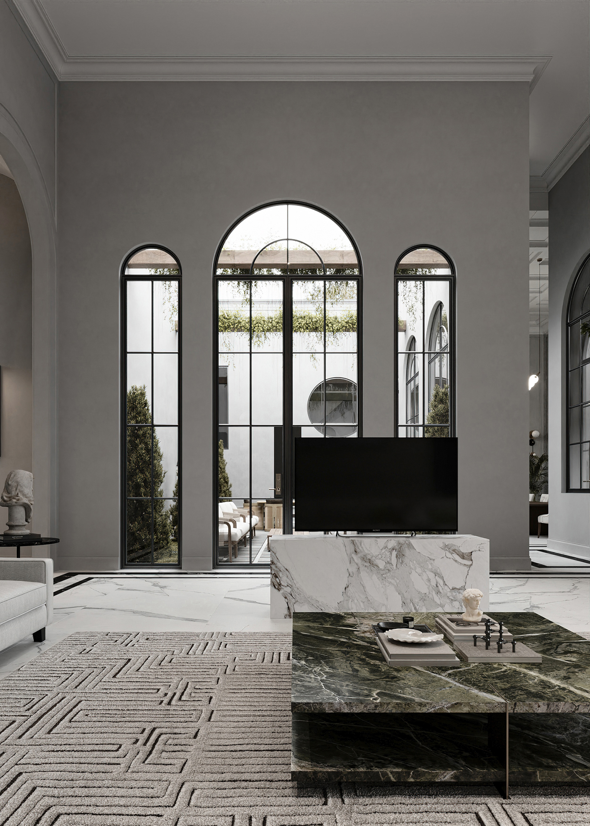 萨赫尔别墅  卡塔尔式优雅丨卡塔尔-9