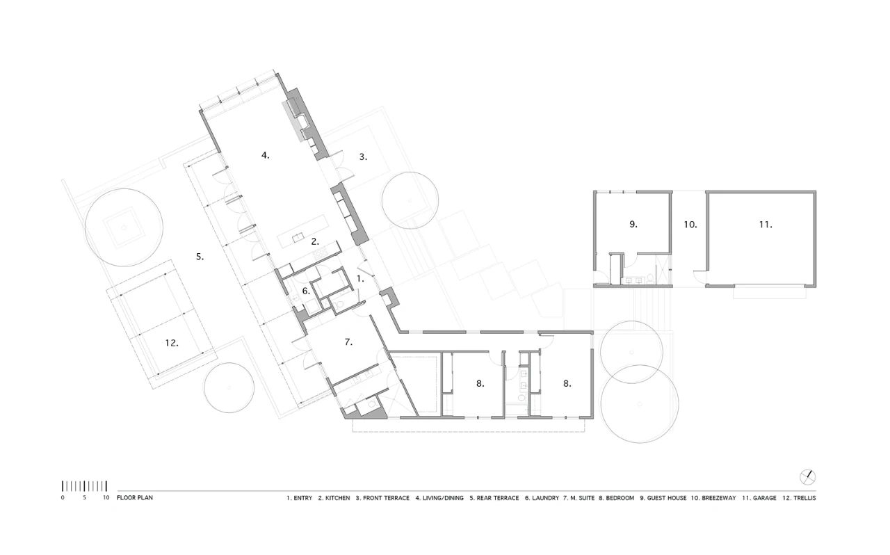 现代主义功能性空间住宅丨美国丨尼克·诺伊斯建筑事务所-23