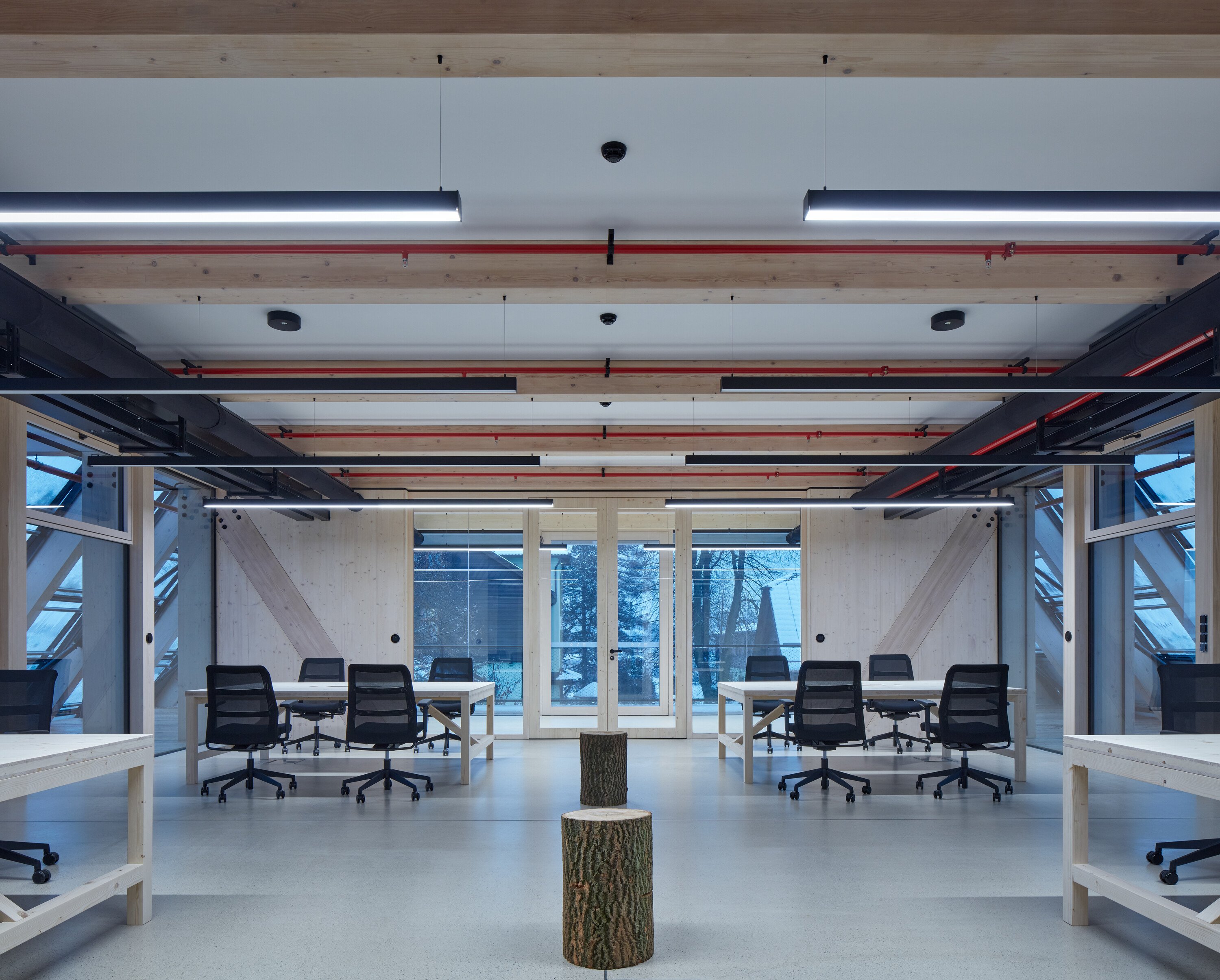 Klouboucká 森林总部丨俄罗斯丨Mjölk architects-29