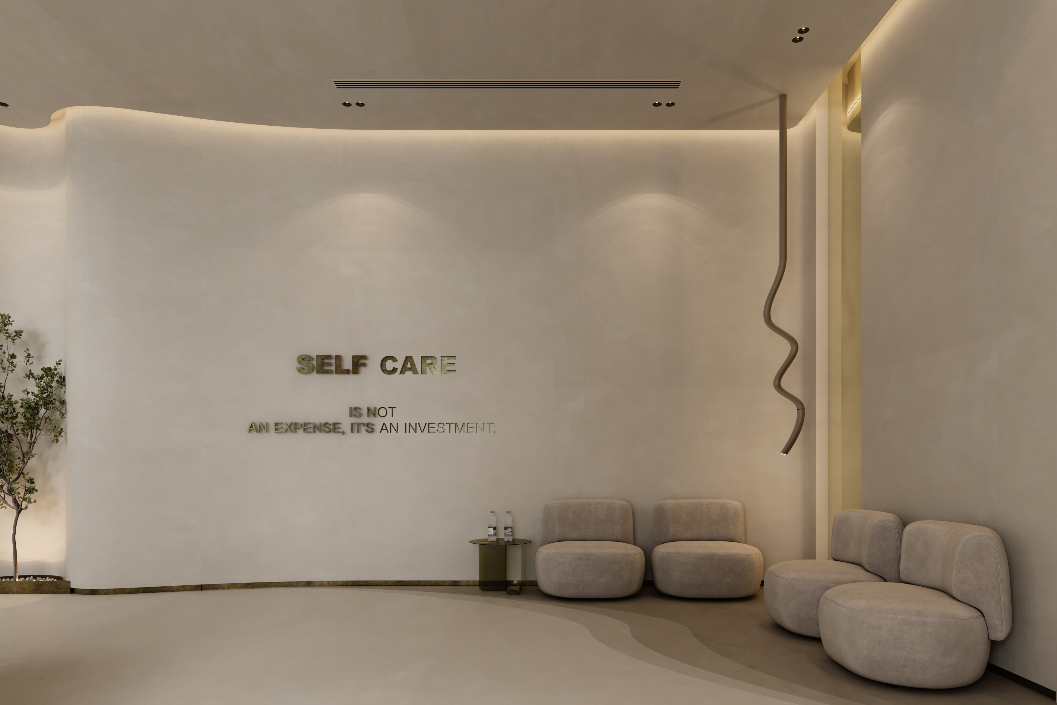 简洁诊所接待处丨阿联酋迪拜丨Doaa Ashraf-15