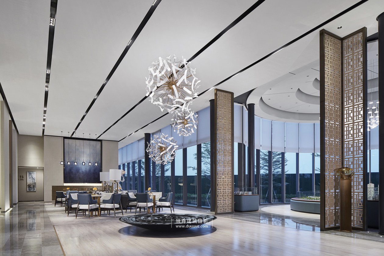 独尊建筑摄影：东莞招商雍景湾销售中心-3