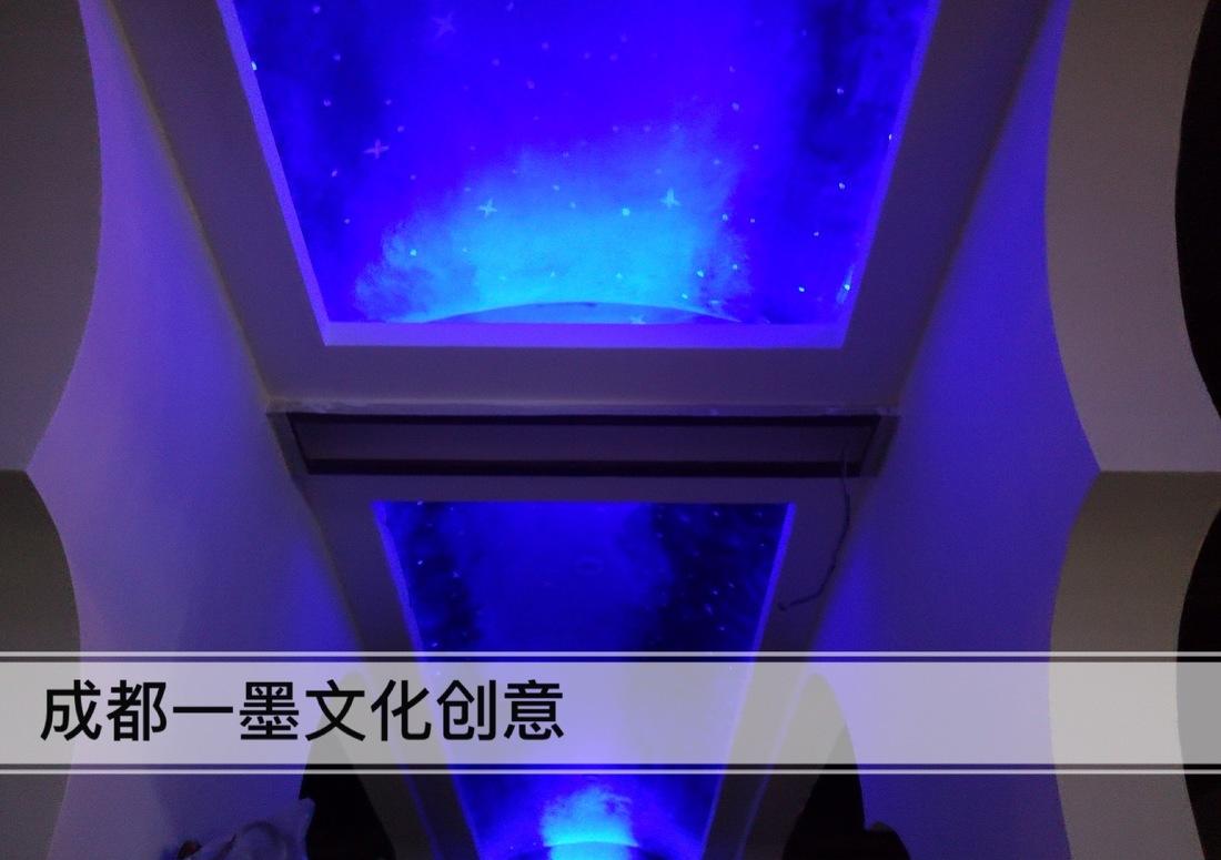 农村壁画新潮流 · 3D 立体星空墙绘丨中国成都-18