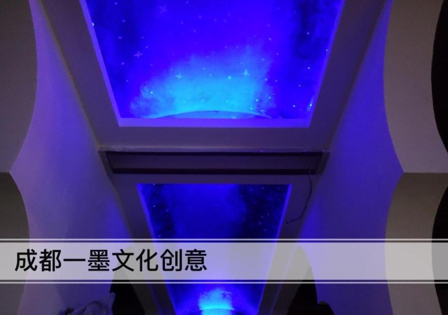 农村壁画新潮流 · 3D 立体星空墙绘丨中国成都-18