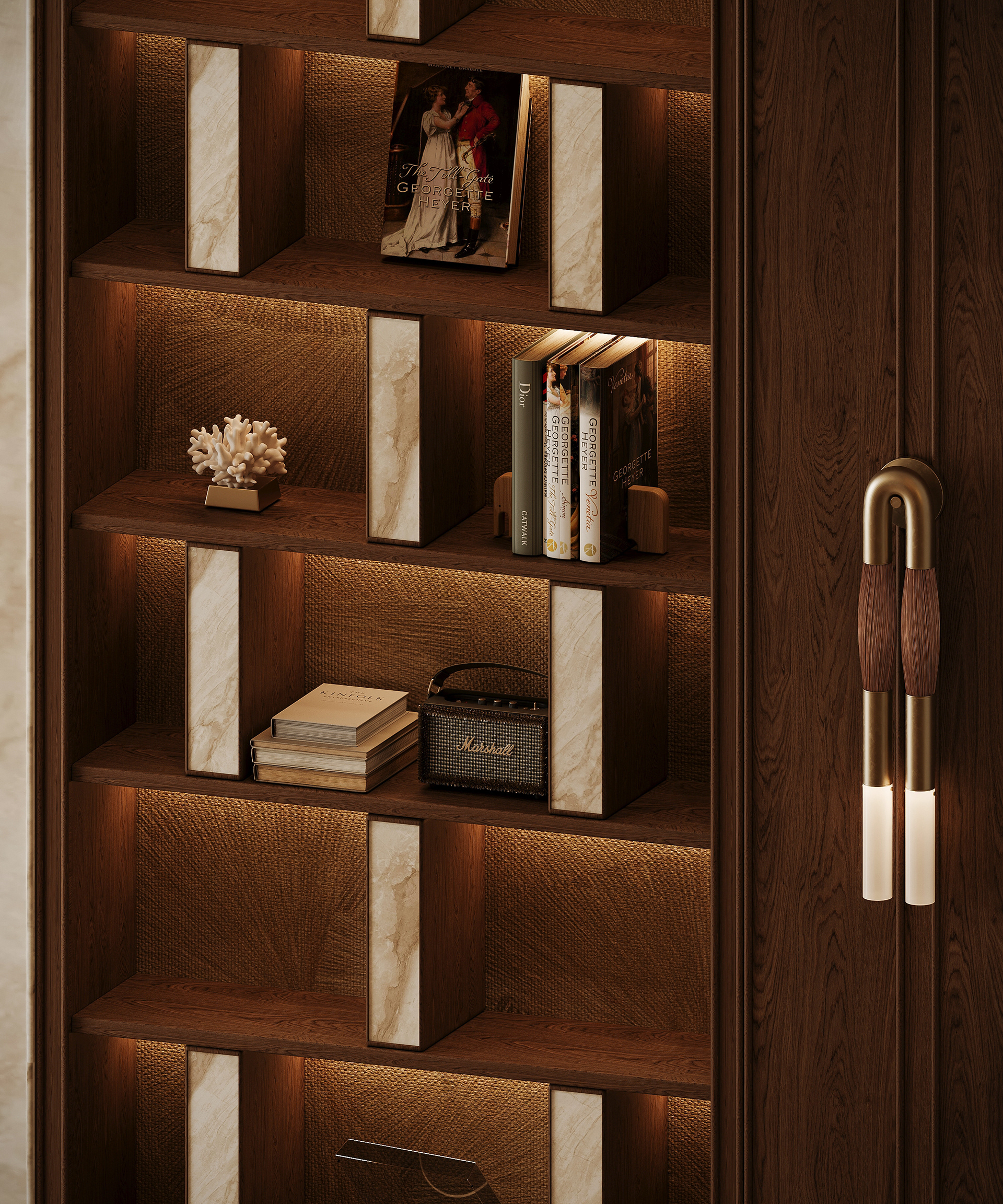 中世纪风格卧室设计丨沙特阿拉伯丨Hanan magdy（For scene architechts）-7