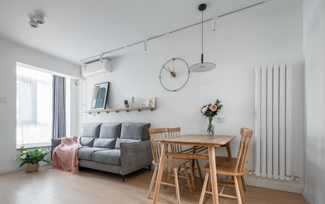 青橙设计 · 温暖简约的平层之家-9