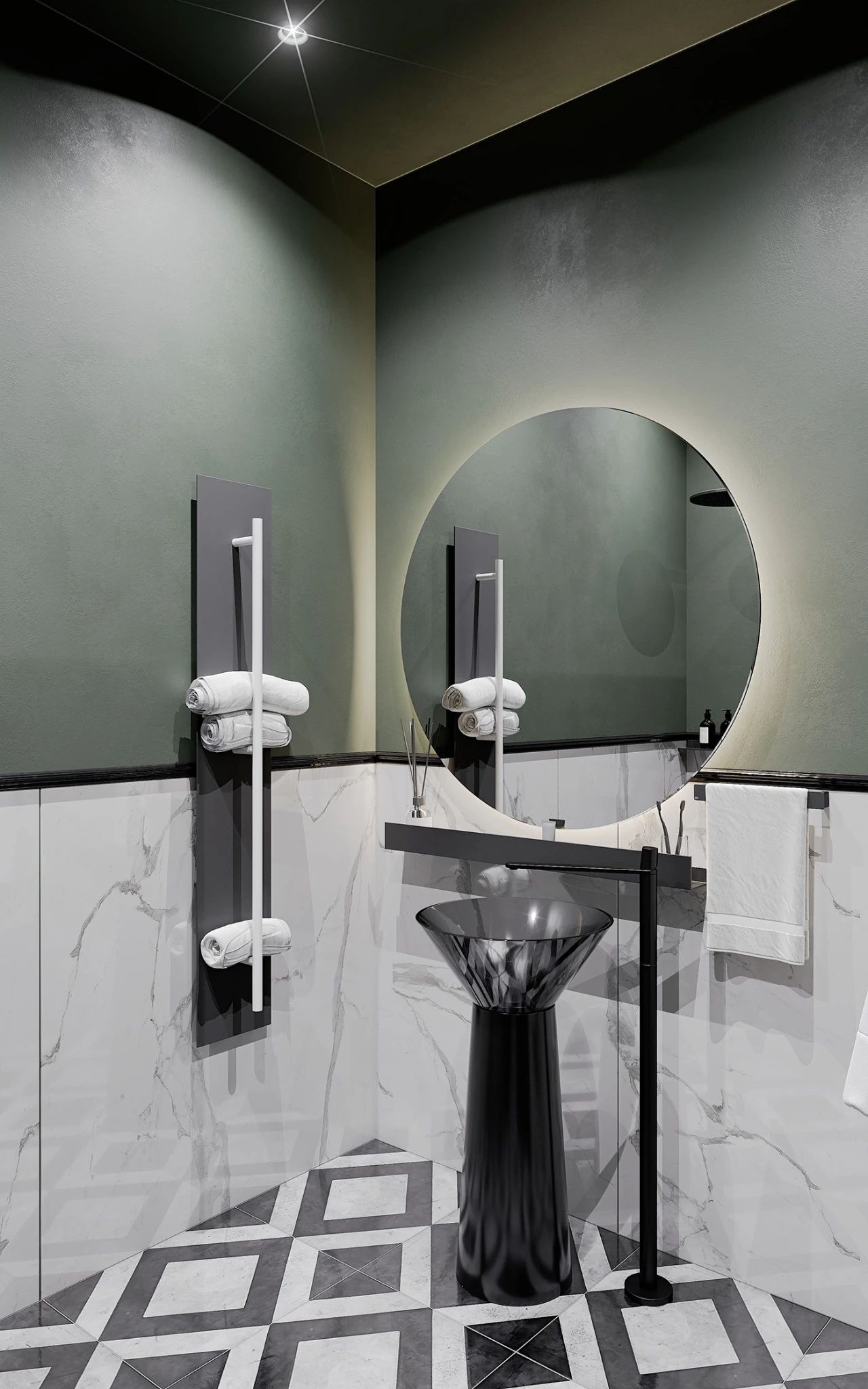 120㎡现代原木风公寓丨俄罗斯莫斯科丨Tanya Bykovskaya-34