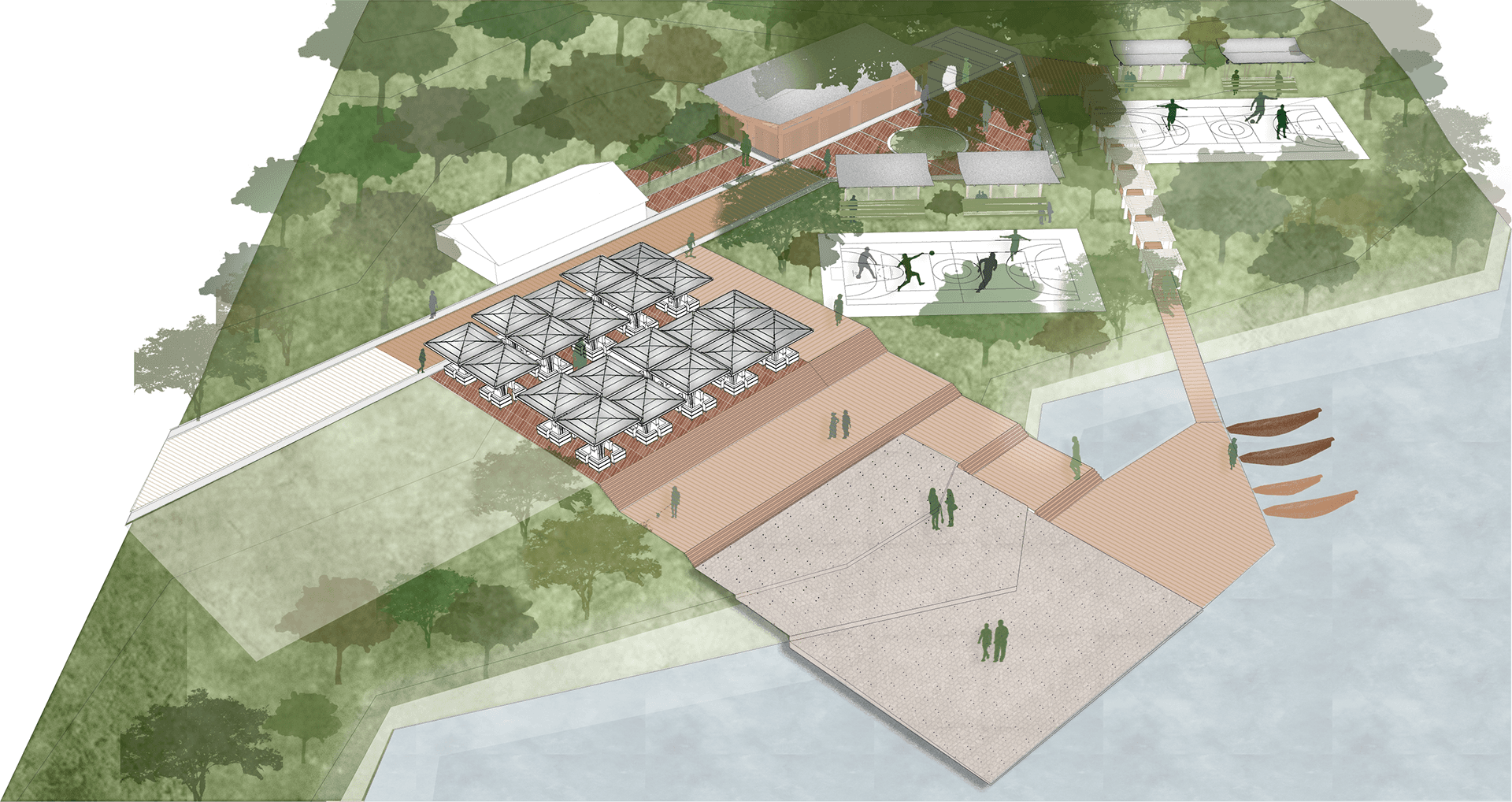 城市活跃边界:瓜皮互联区
注:Guapi可能是特定的地名,这里音译为瓜皮 ,如果有更准确的信息可以替换;Conectado有连接的、互联的意思,结合语境这里意译为互联区 丨哥伦比亚丨Universidad de los Andes(安第斯大学)-19