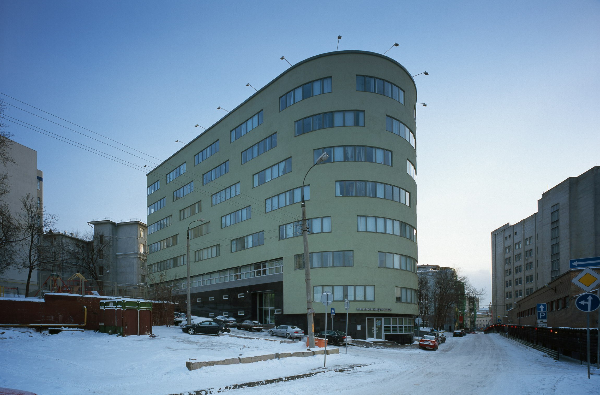 莫斯科办公室建筑设计-2