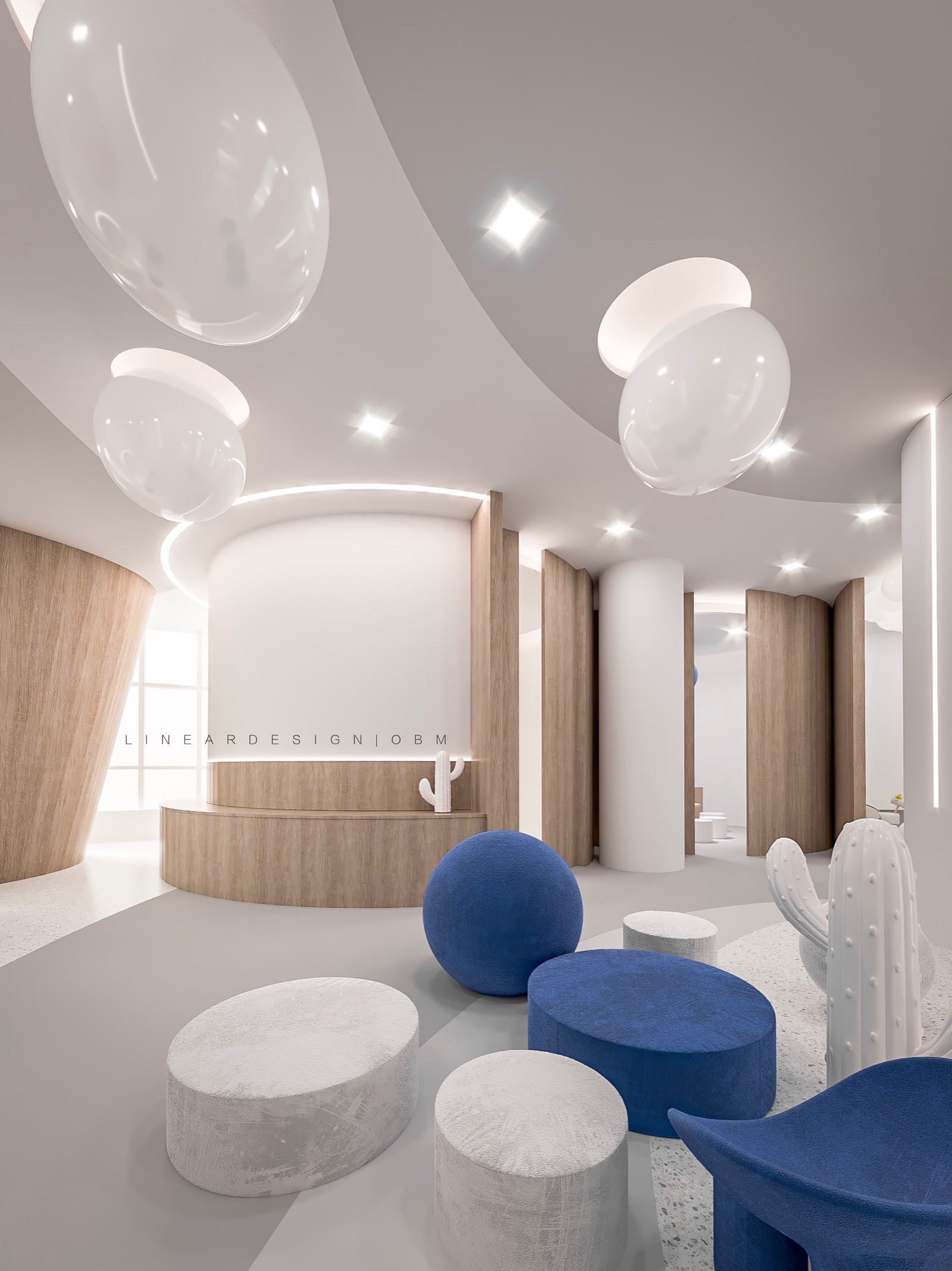 OBM 亲子培训中心，艺术属性的交互空间设计-17