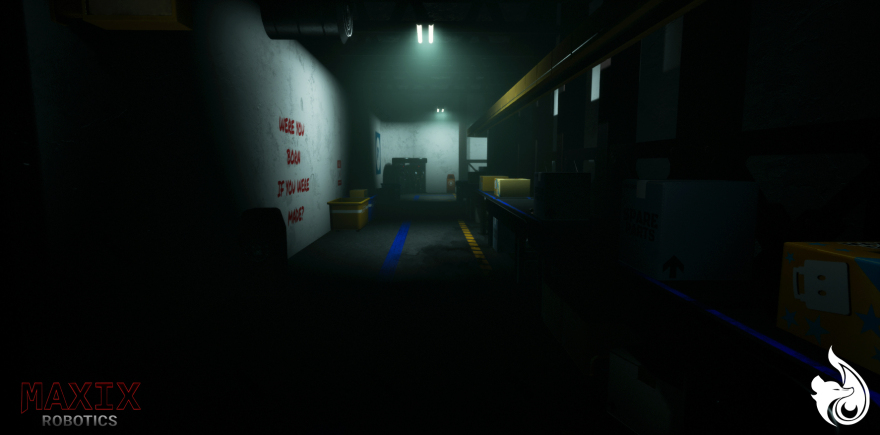 迈艾机器人公司(注:Ma·i根据发音推测音译为迈艾,这里假设是一家机器人公司名,若有更准确背景信息,翻译可能更精准) 丨Belfrost Studios-9