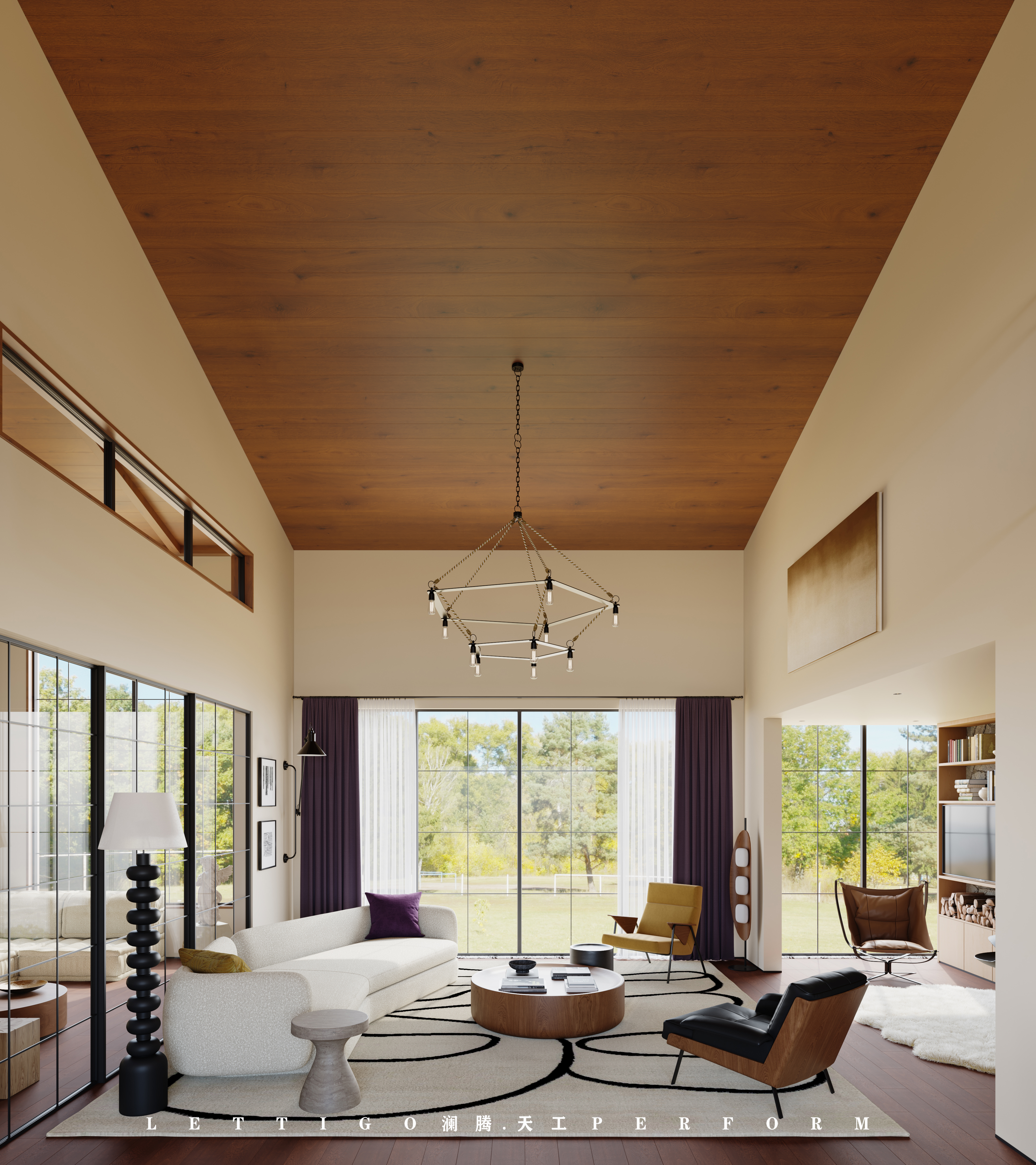 摩登-美式风格别墅-1