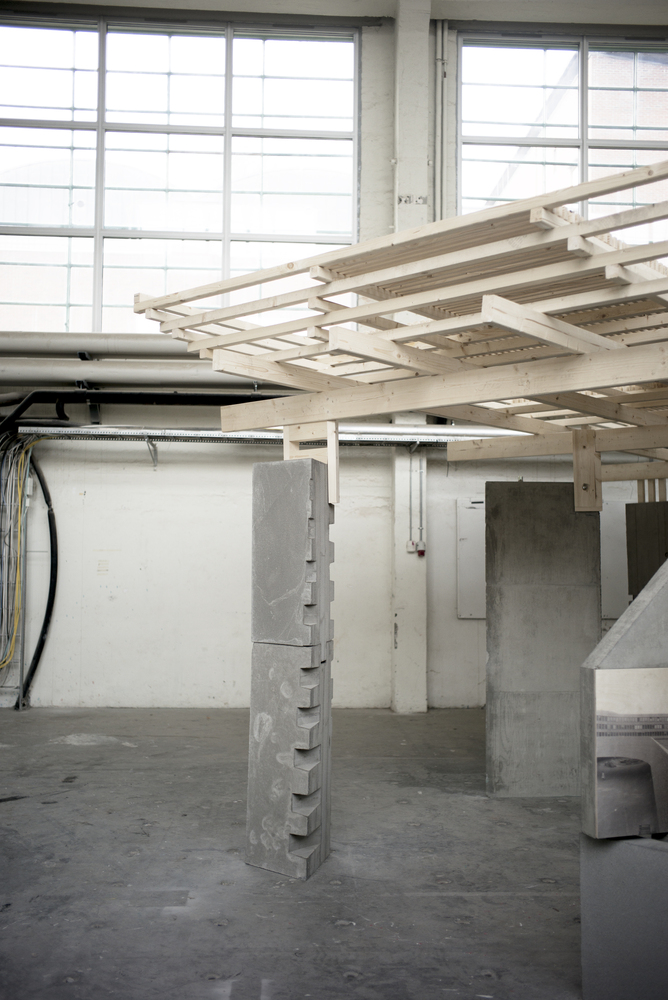 致敬被拆除的 Y 型建筑,混凝土与木结构打造的档案馆-26