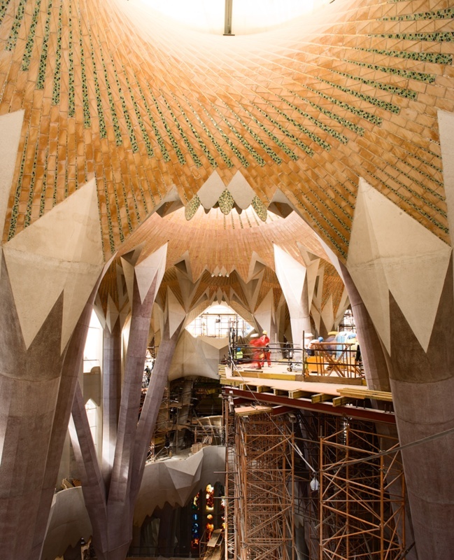 圣家赎罪堂续建工程丨西班牙巴塞罗那丨多位建筑师,如高迪,博内特等-35