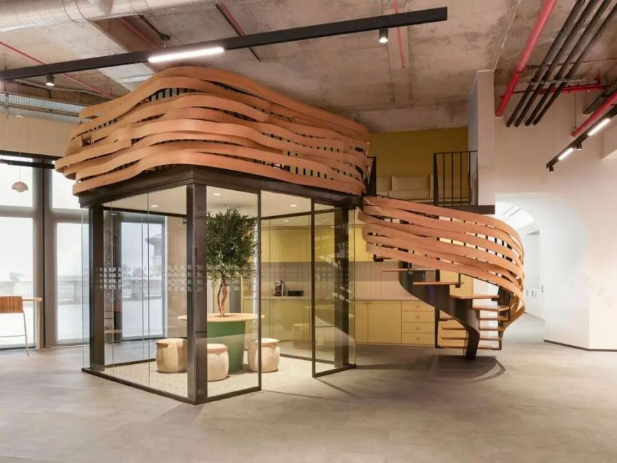 雀巢Hilltown办公室丨土耳其伊斯坦布尔丨Studio 13 Architects-28