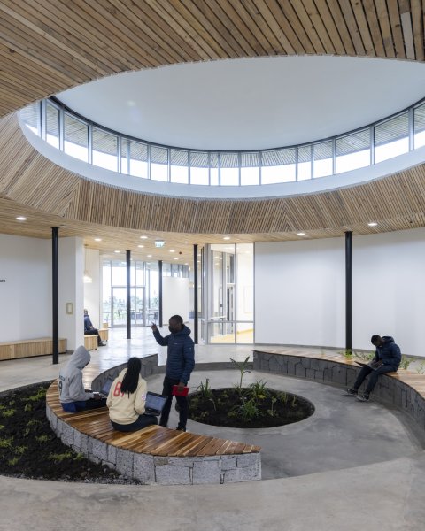 The Ellen DeGeneres Campus of the Dian Fossey Gorilla Fund Signals New Future for Gorilla Conservation, Education, Research, and Tourism in Rwanda | MASS Design Group-4