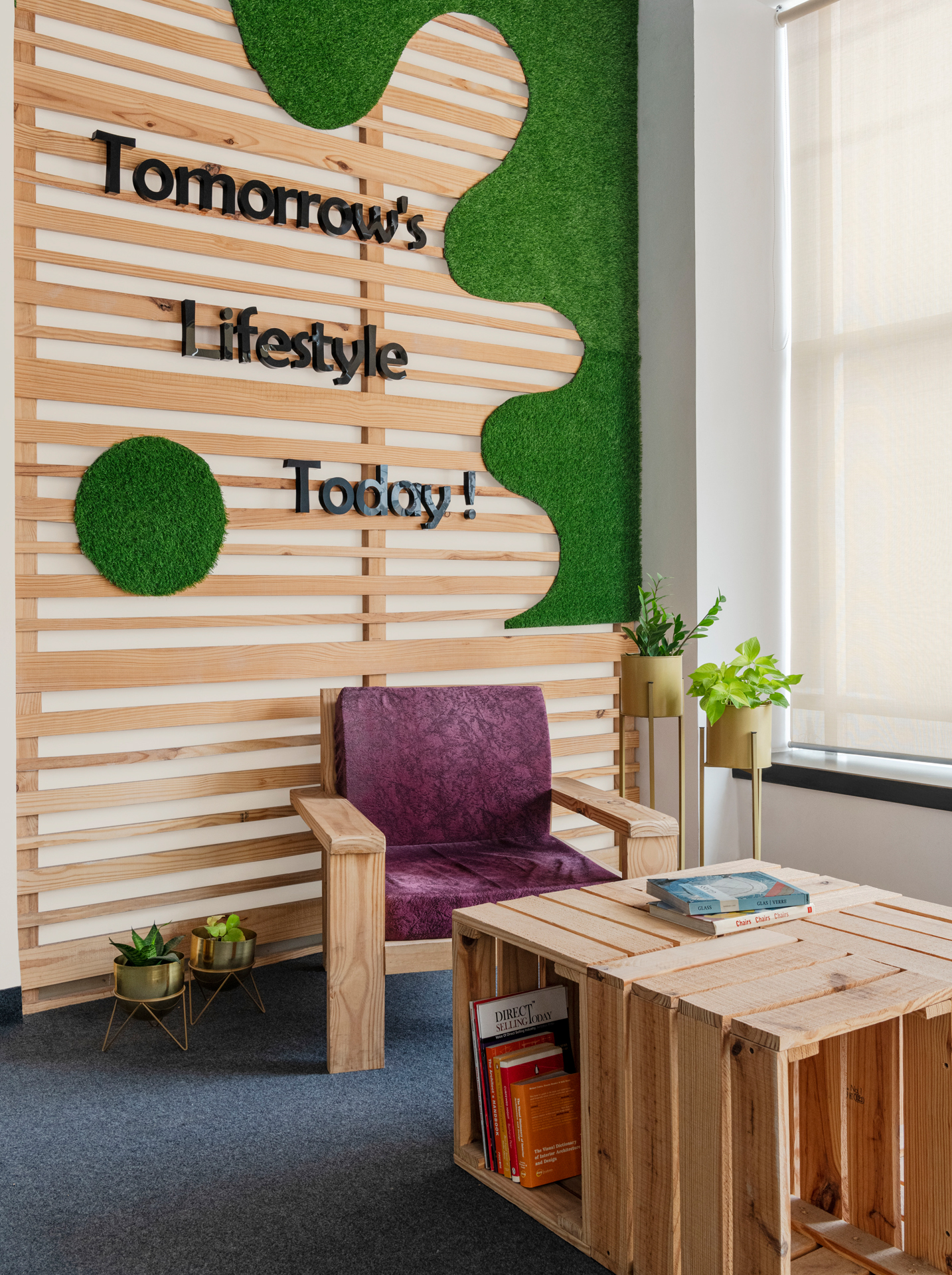 无限循环的现代办公室设计丨印度丨Studio Meraki-14