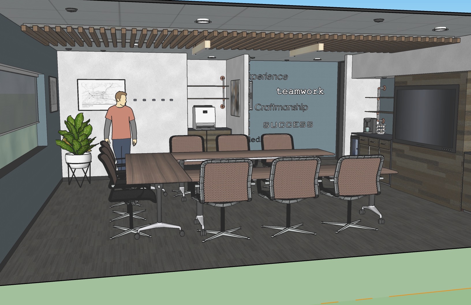 Holaday  Parks董事会会议室改造丨美国华盛顿-8