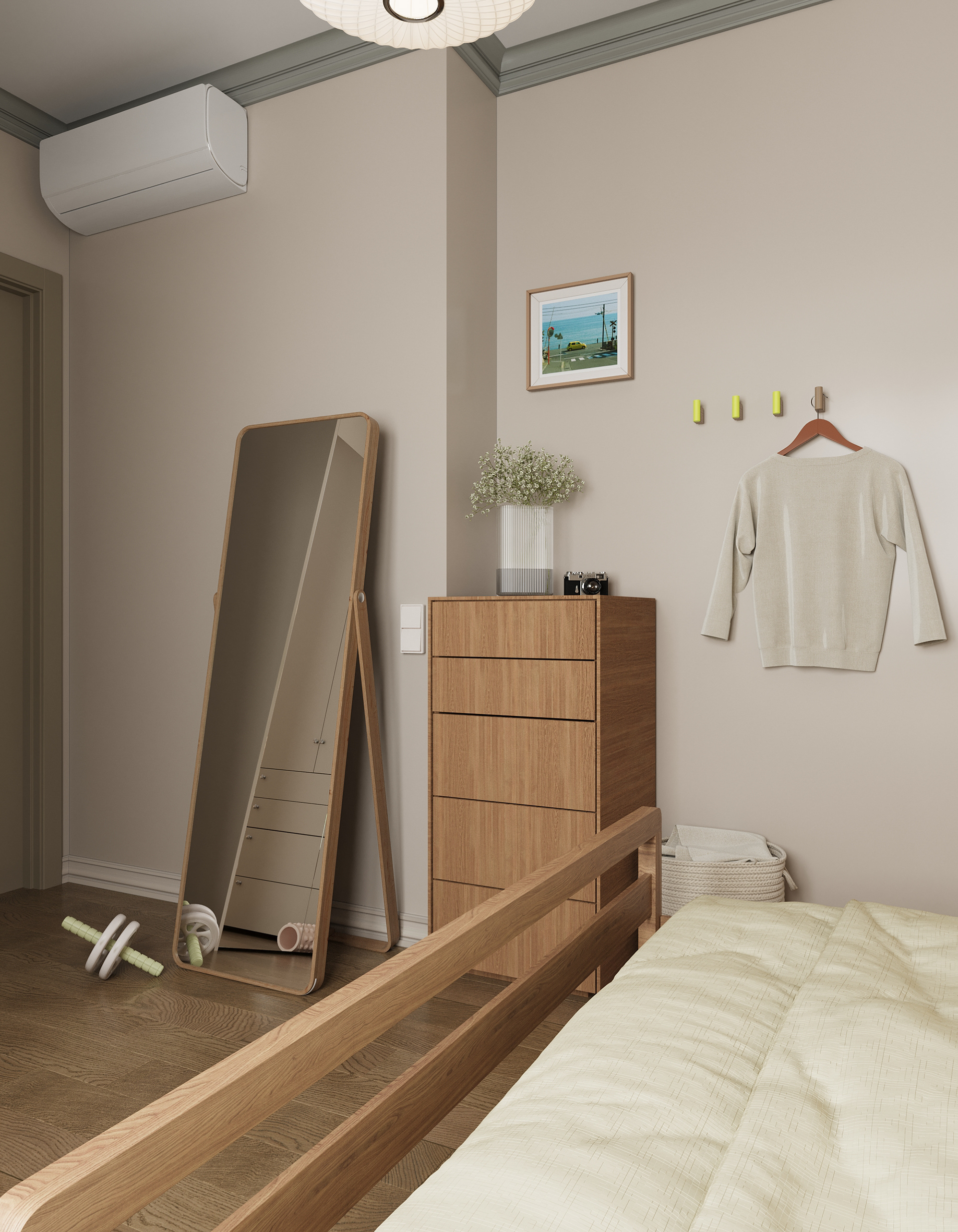 Unnatov(Юннатов)公寓设计项目丨俄罗斯莫斯科丨设计师萨沙·米哈伊洛娃-61