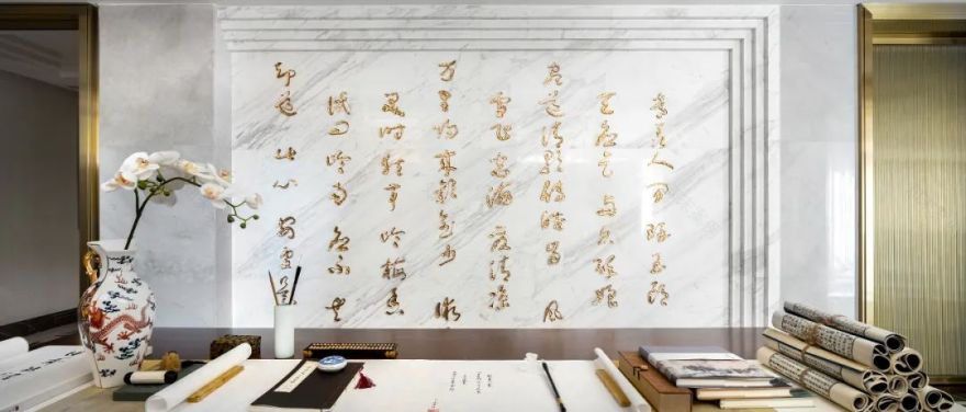 金裕星河丹堤 558㎡ 别墅设计,融合中西韵味,优雅奢华-17