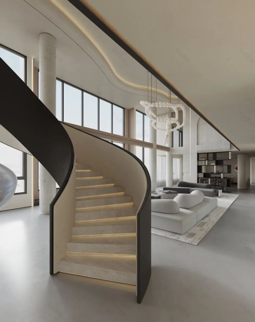 侘寂现代风 · 回归自然的城市住宅设计丨红柏设计-22