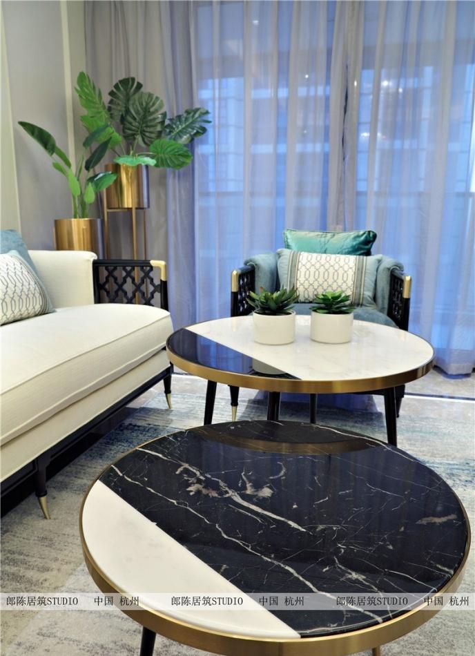 望湖别居 | 蓝调新中式,生活情调与自然气息完美融合-13