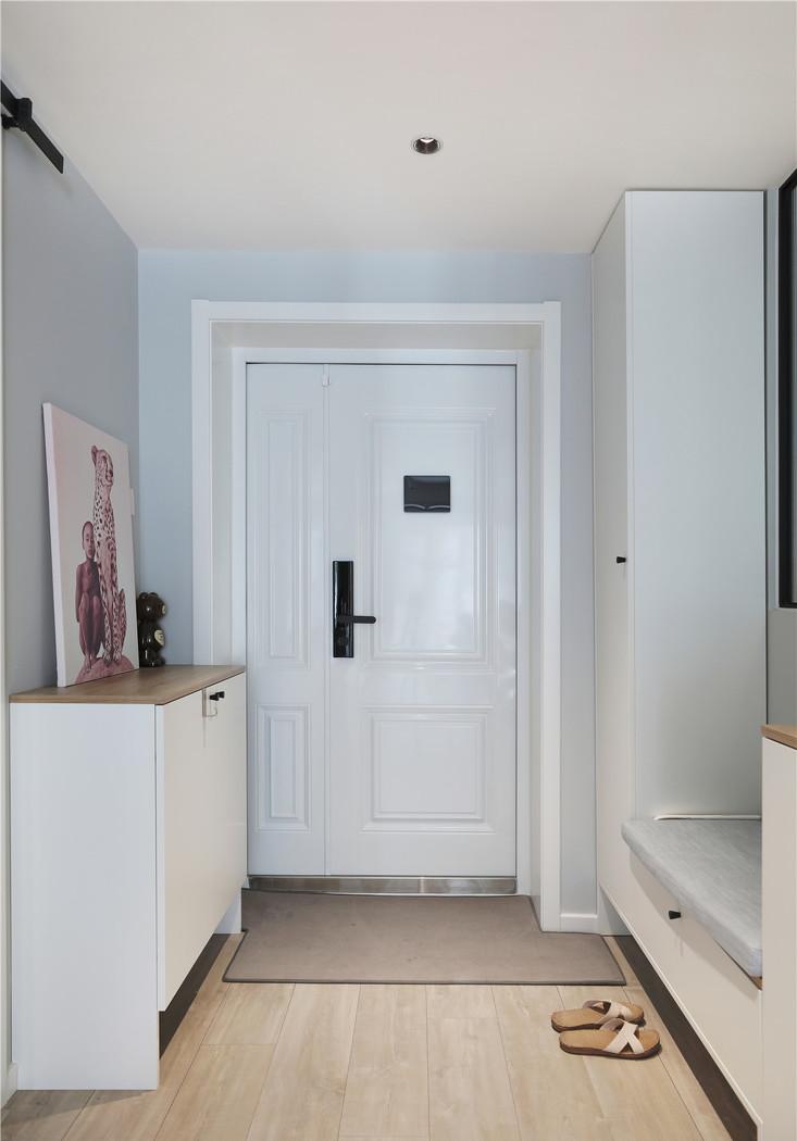 北京 80㎡独居空间,北欧风++ 定制柜打造舒适生活-0