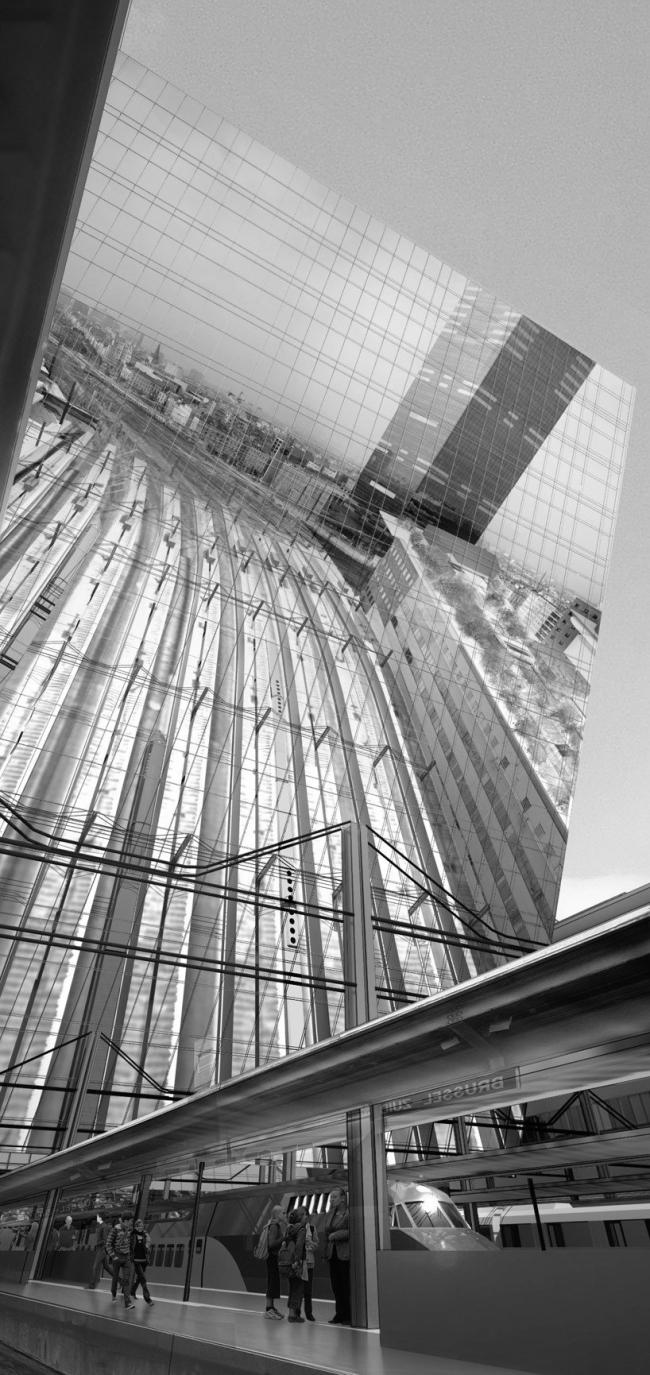 比利时布鲁塞尔南站重建丨让·努维尔工作室（Ateliers Jean Nouvel）-16