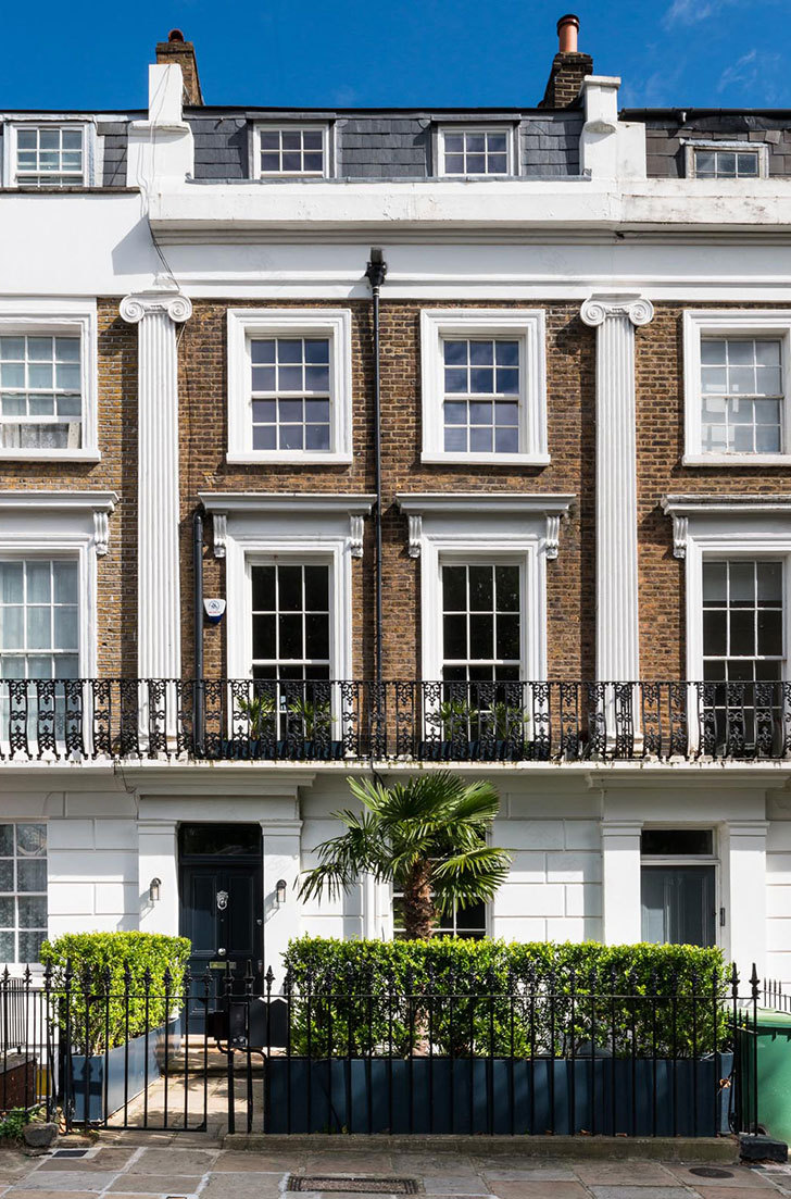 伦敦 19 世纪历史建筑中的前卫现代室内设计-2