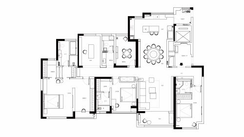 自由与边界 · 法式私宅设计丨無一內建築設計事務所-57