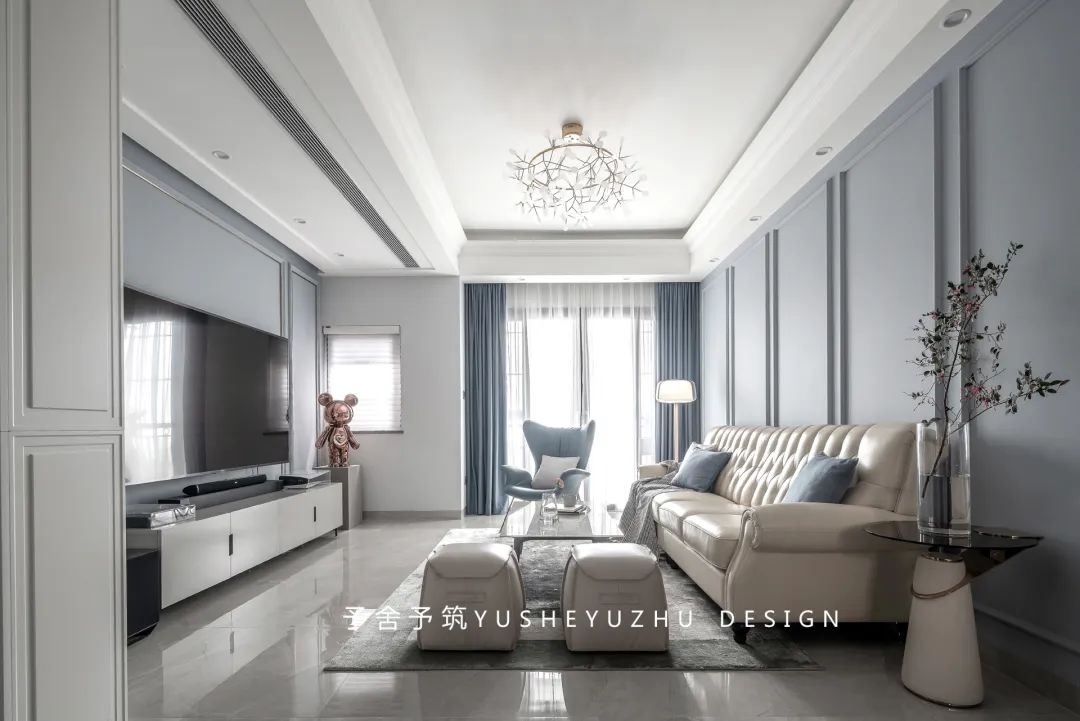 深圳渔民村美式简约之家丨中国深圳丨予舍予筑空间设计(深圳)事务所-19