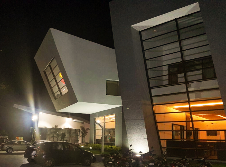 几何魅力,Maduranthagam 高速公路餐厅-12