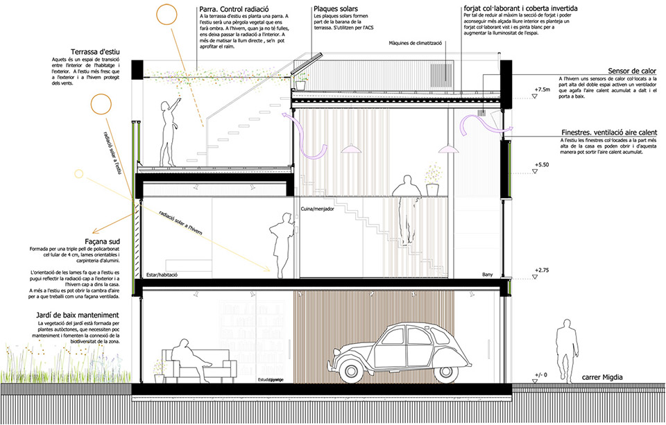 灵活布局的自然光住宅-39