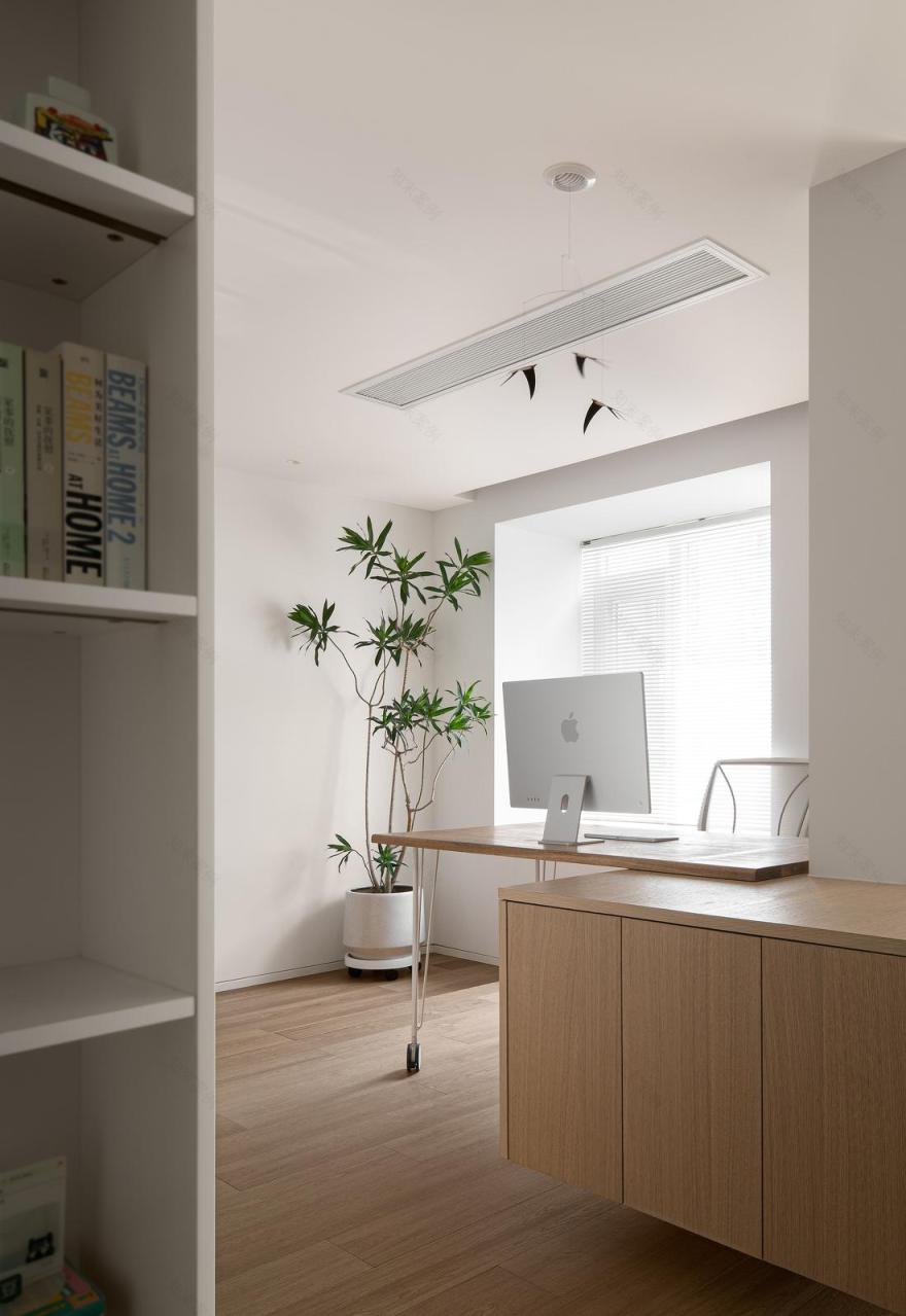 138㎡原木风舒适家丨造梦家施工-62