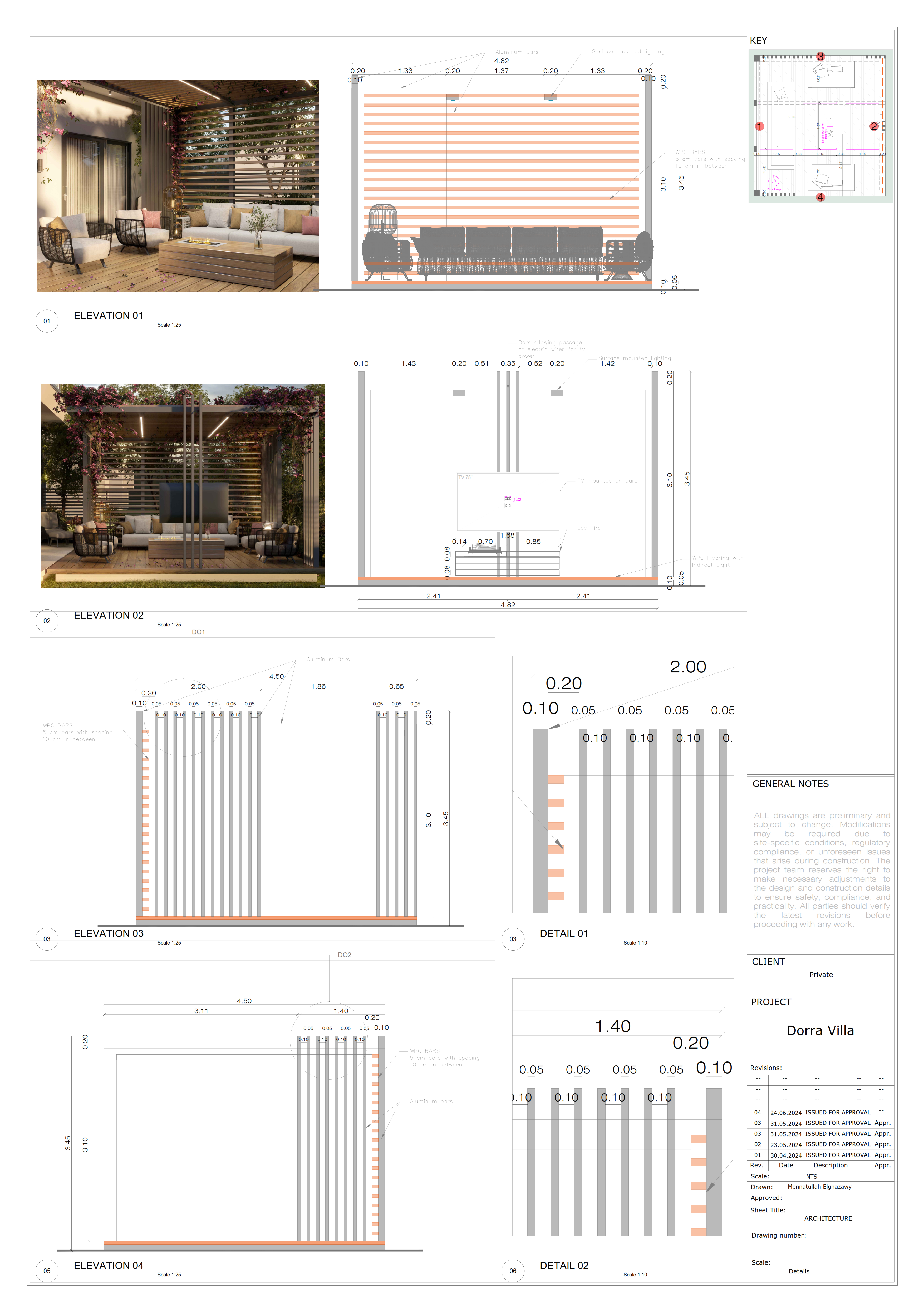 Villa Landscape Proposals and Technical Package-13