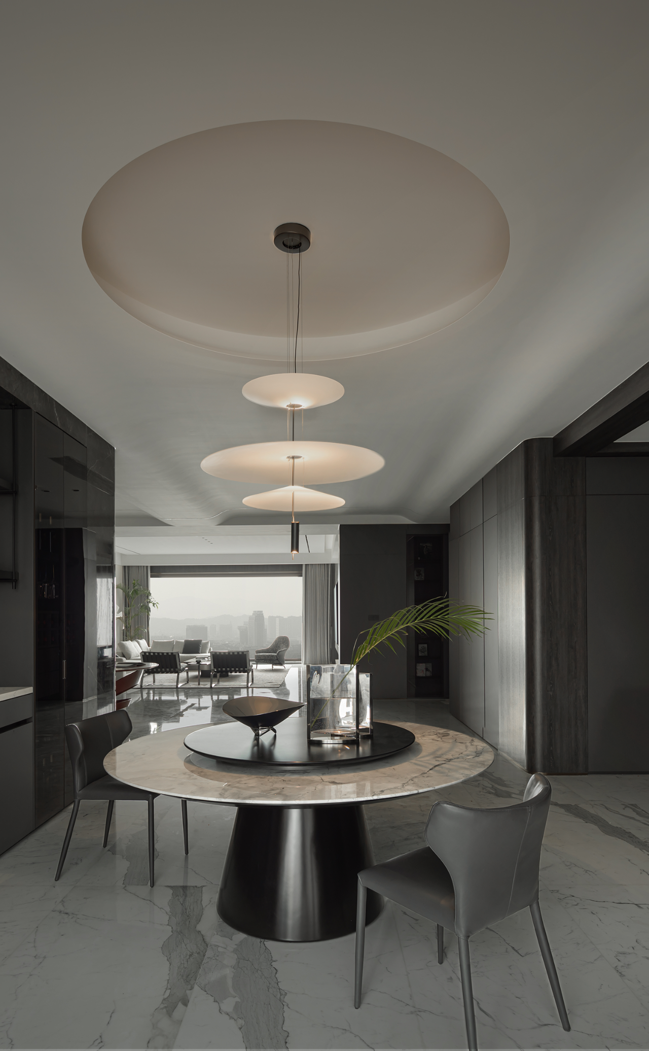 湖景大平层丨中国绍兴丨钱瀚设计团队,常青陈设-47