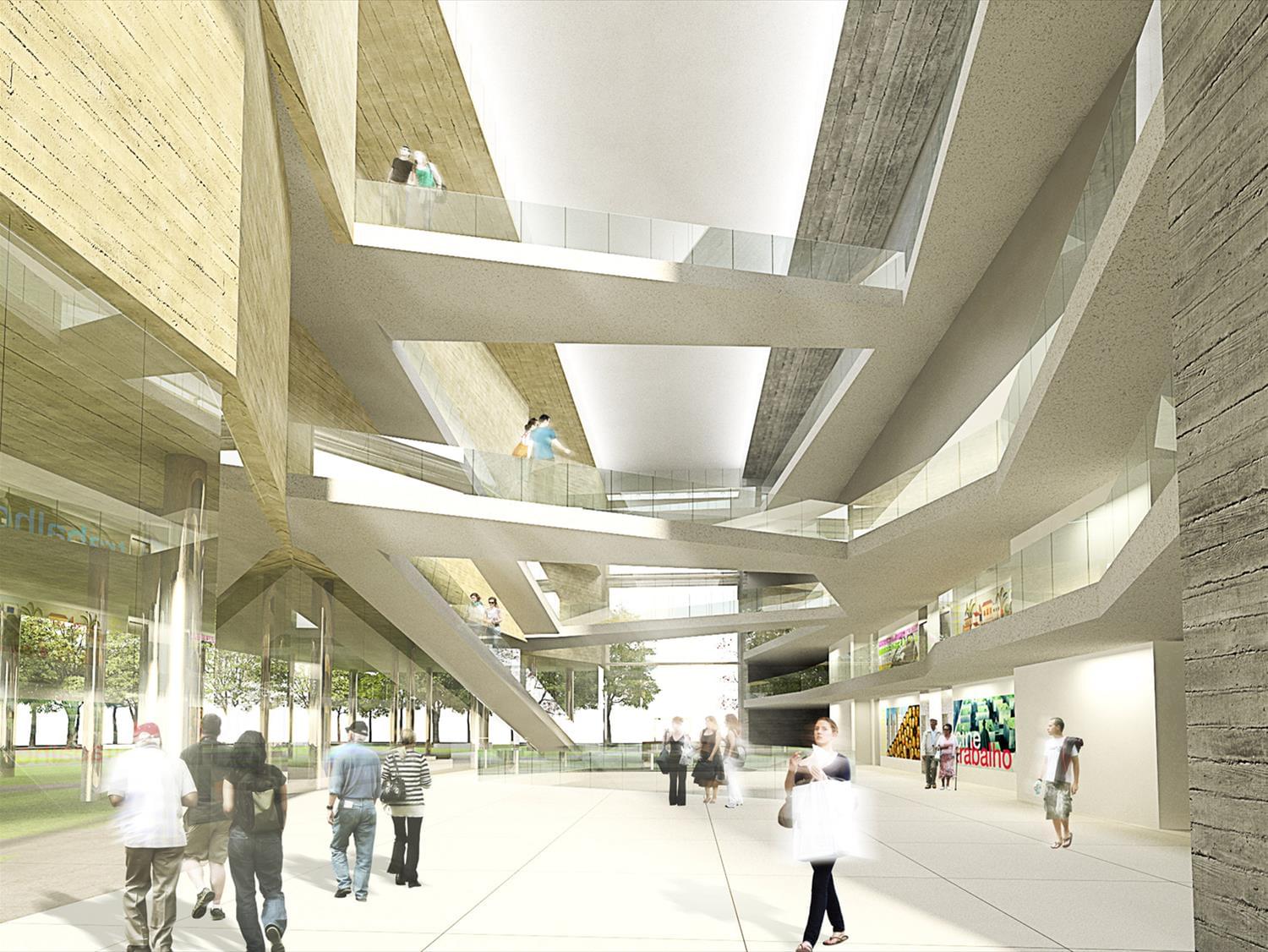 巴西圣保罗市劳动博物馆室内设计-5