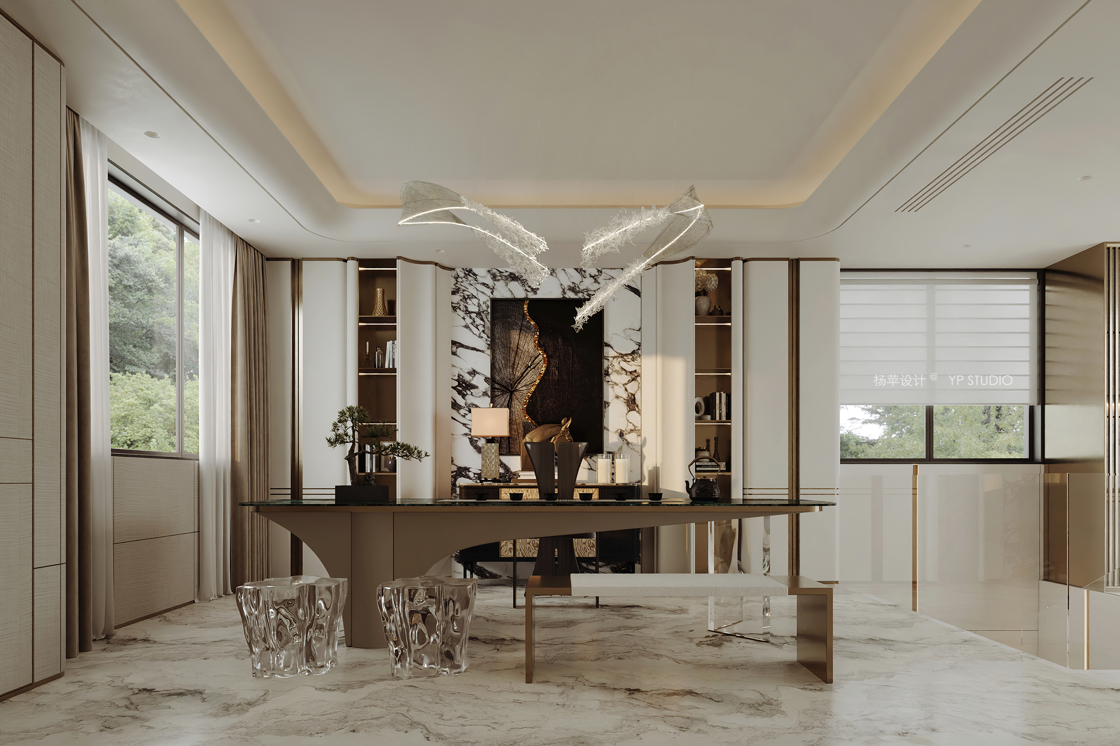 成都·弘阳玖峰意式大宅丨中国成都丨杨苹设计工作室-52