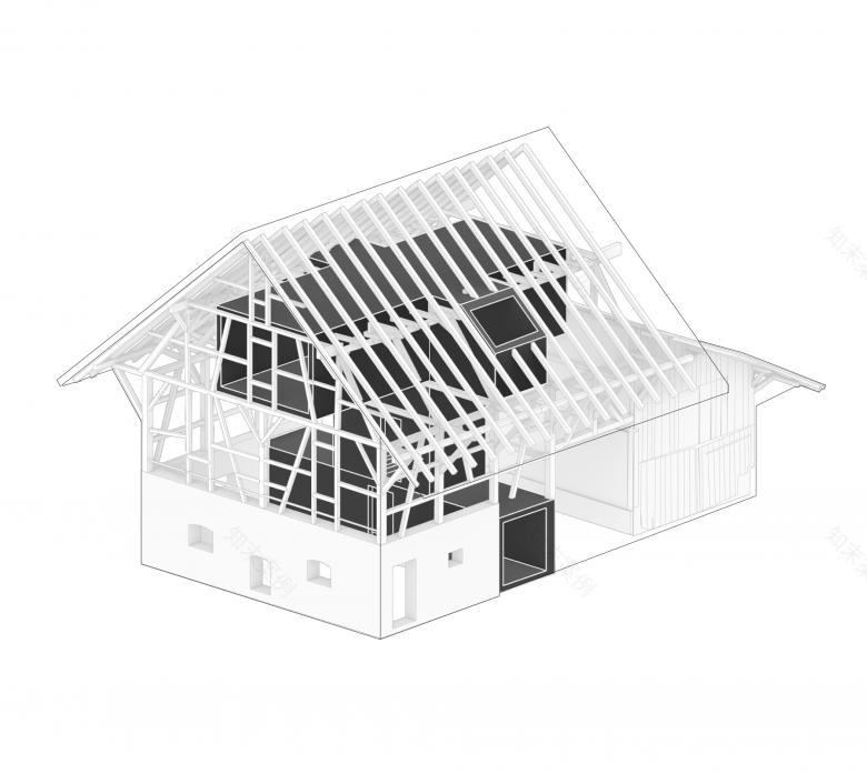 Matei Manaila Architekten丨Umnutzung Scheune 'Im Böndler'丨瑞士-6