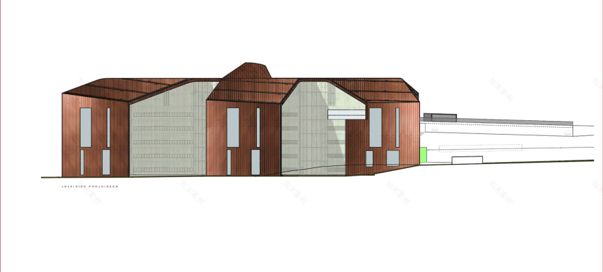芬兰坦佩雷 Tipotie 健康中心——雕塑般的医疗空间设计-54